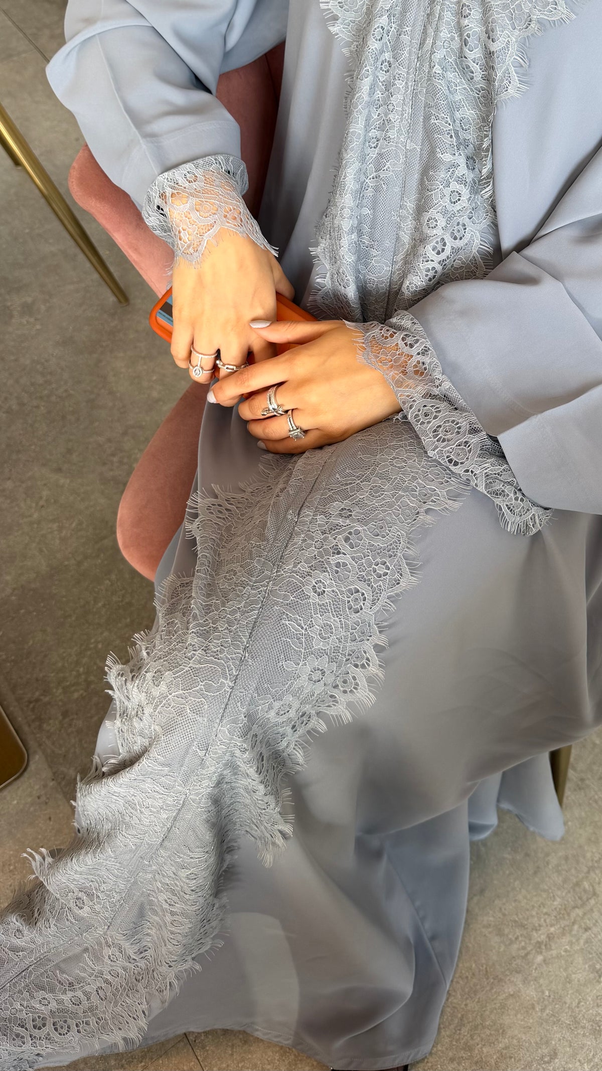 Elaf | Pearl Grey