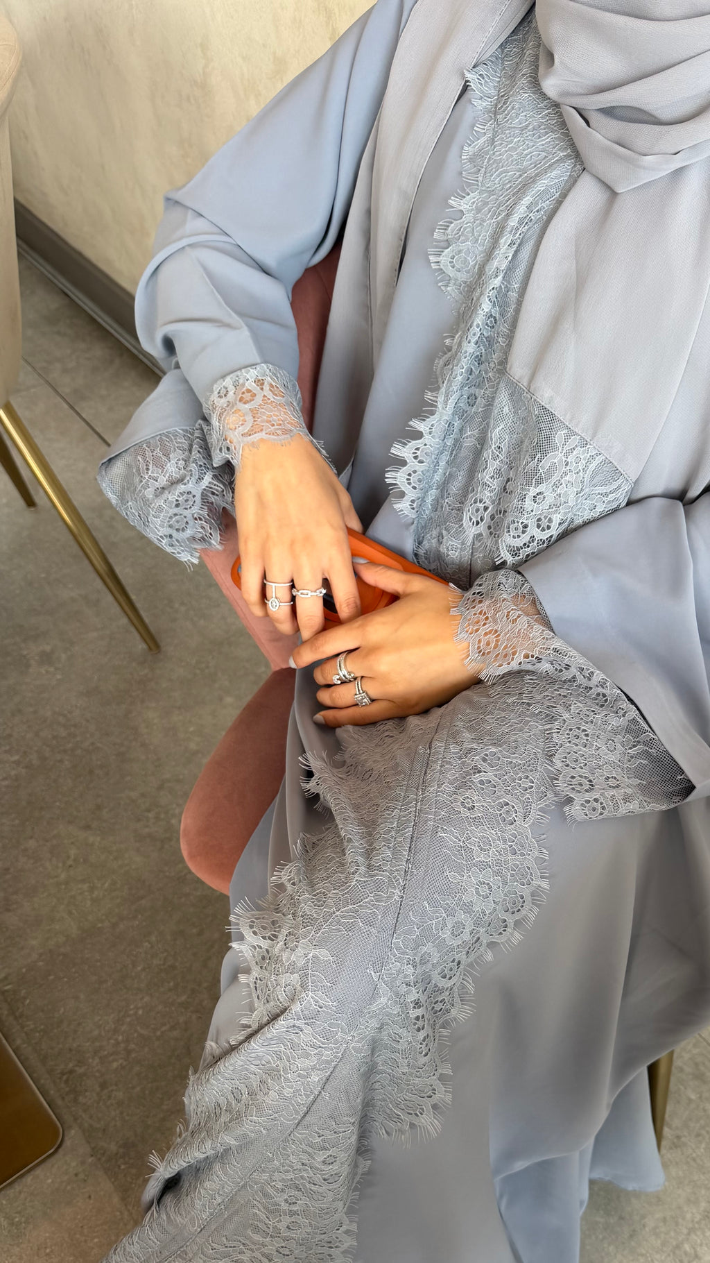 Elaf | Pearl Grey